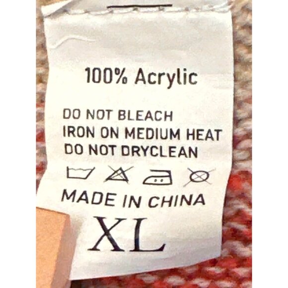 CCC Open Front Sweater Loose Fringe Long Wrap Knitted Cardigan Long Sleeve SZ XL - Picture 5 of 8